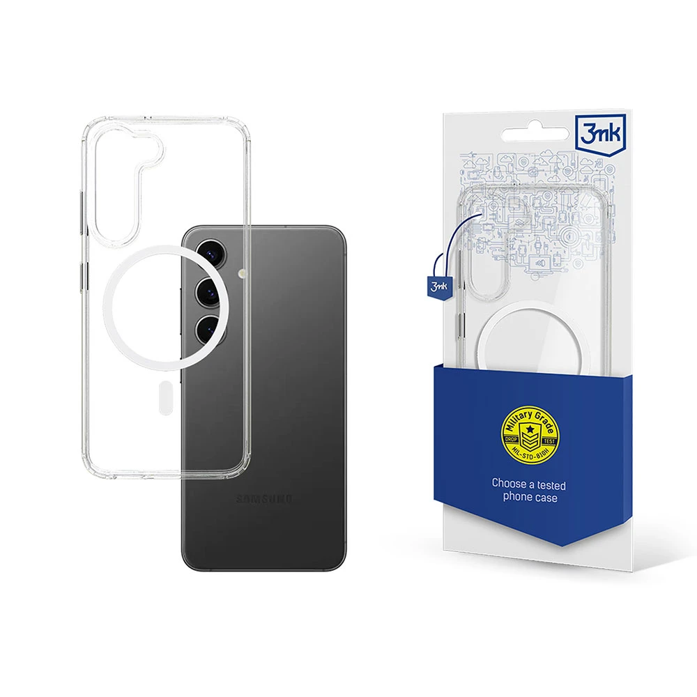 3mk Magmagnetic module Samsung Galaxy S23 5G - dėklas telefonui skaidrus