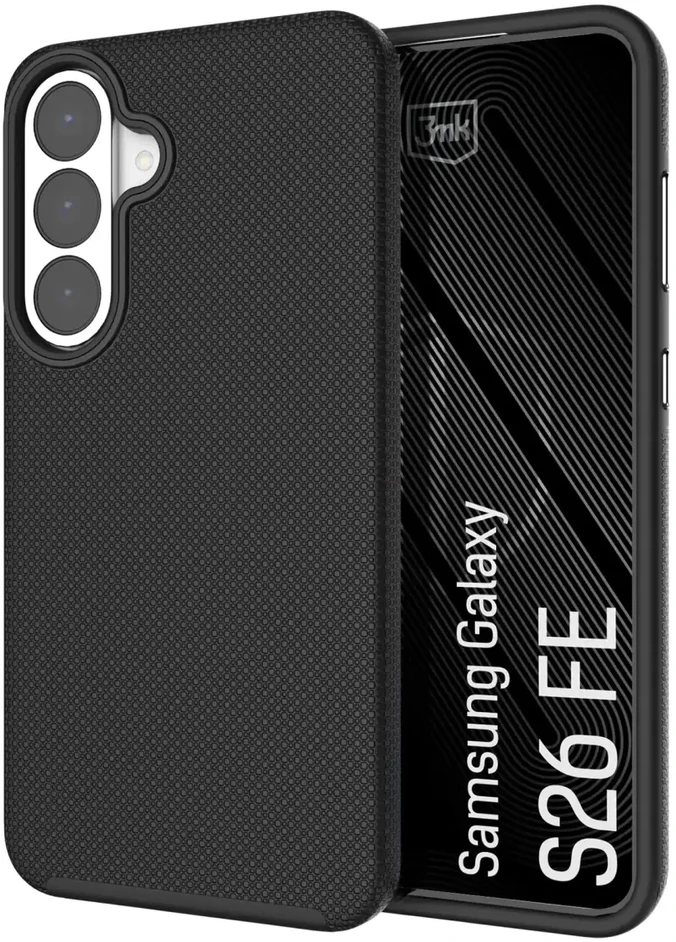 Dėklas 3mk Fortis MagCase for Samsung Galaxy S26 FE - juodas