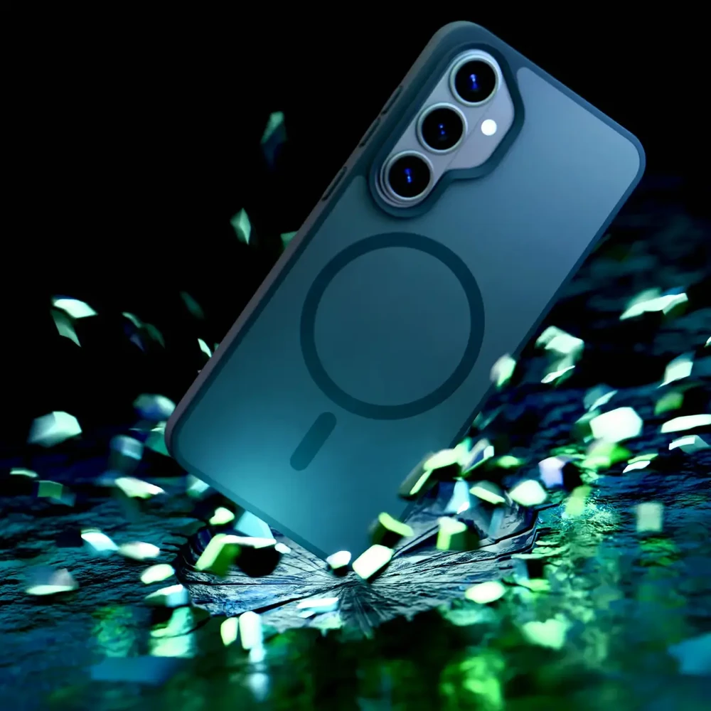 Dėklas Samsung Galaxy S26 FE – 3mk Smoke MagCase