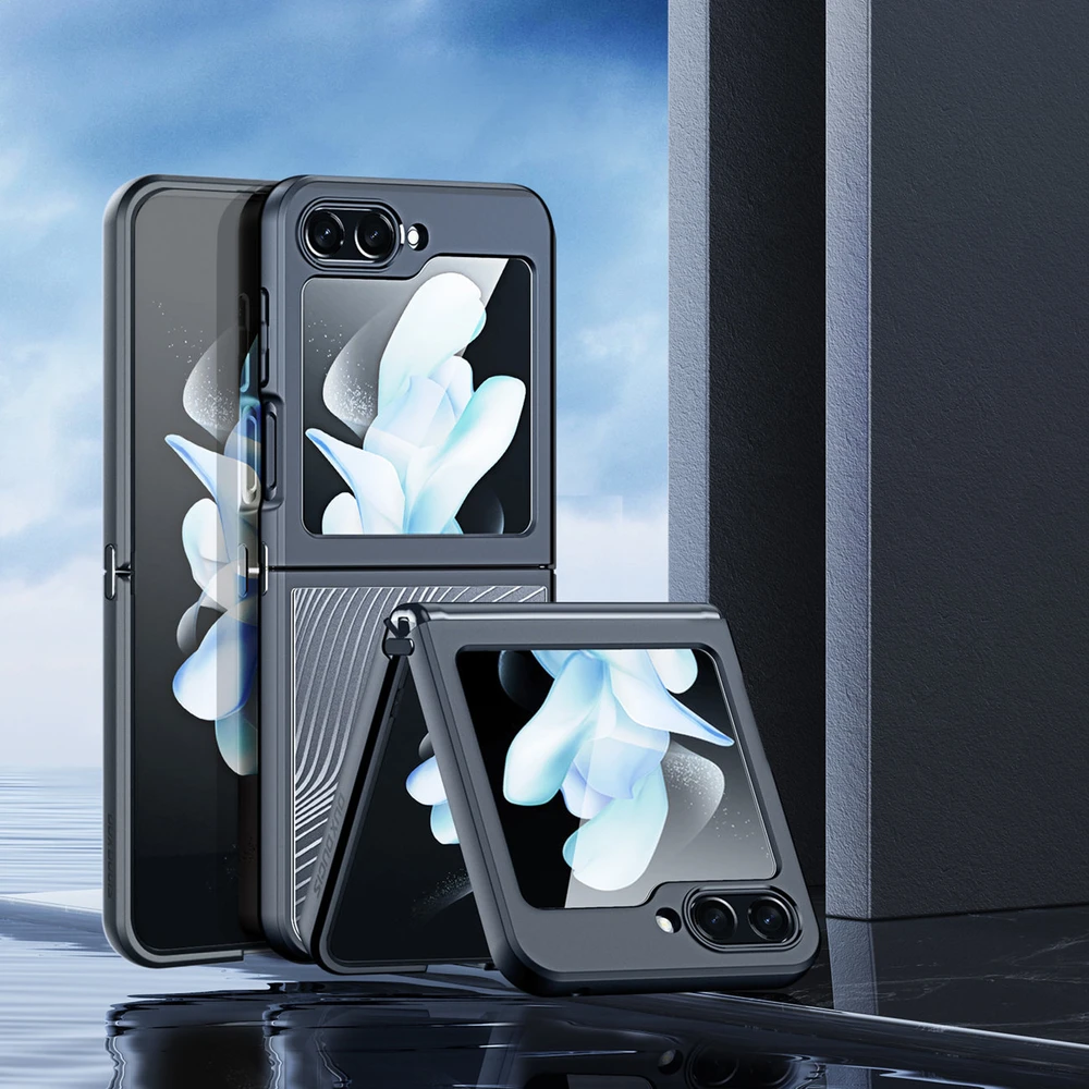 Dėklas Dux Ducis "Aimo Mag" skirtas Samsung F731 Z Flip5 juodas