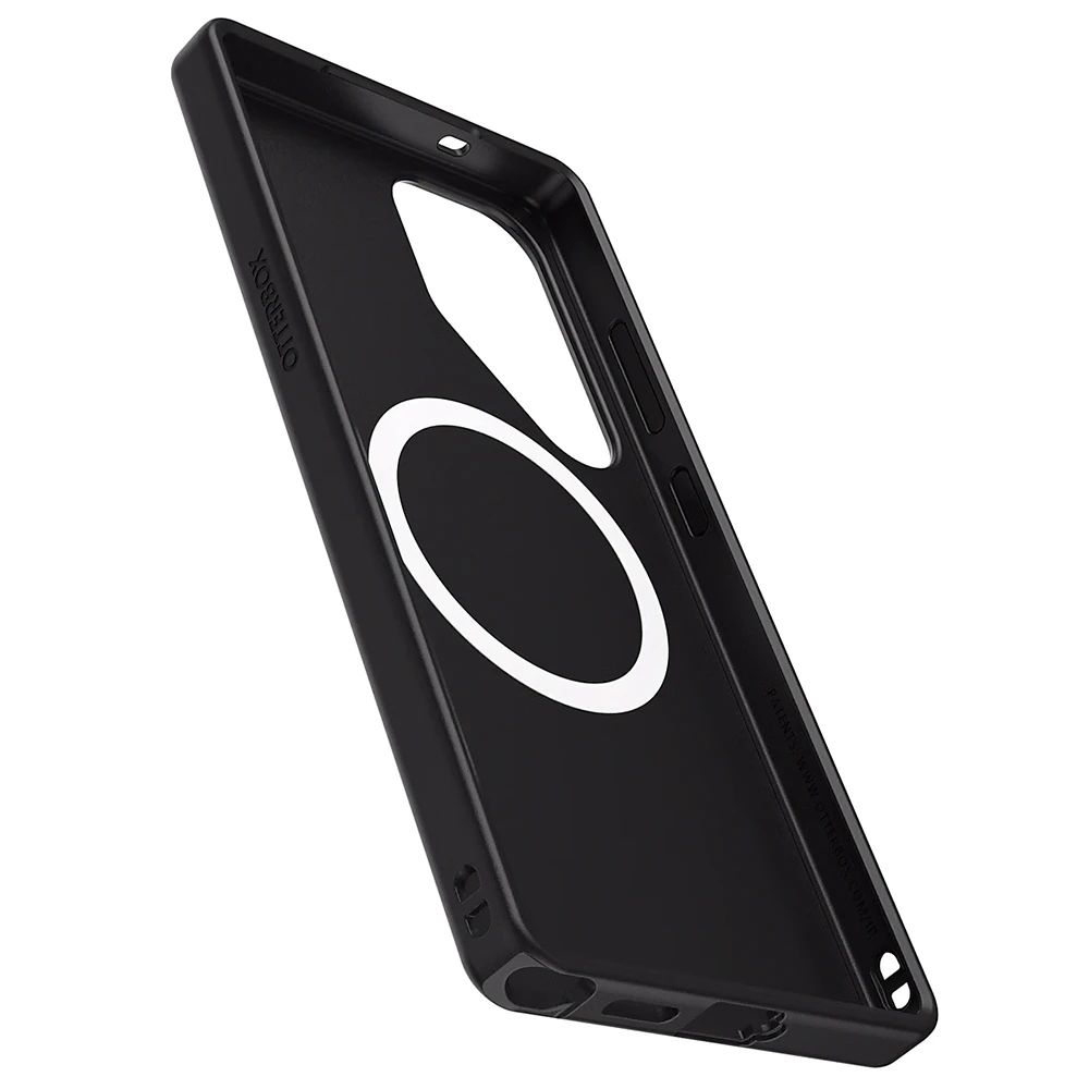 112803 Samsung Otterbox Symmetry Magnet Galaxy S25 Ultra dėklas telefonui juodos spalvos