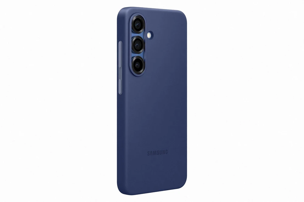 Dėklas Samsung Galaxy S25 Silicone Cover Mėlyna