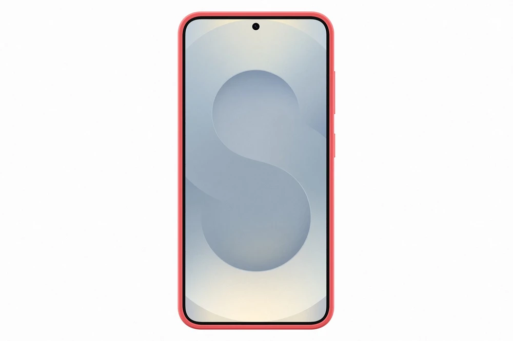 Dėklas Samsung Galaxy S25 Silicone Cover Raudona