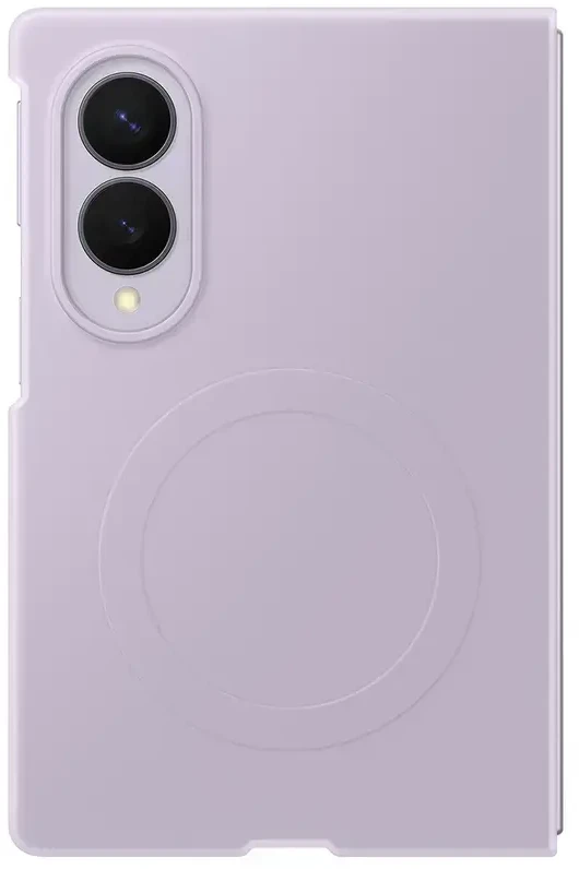 Dėklas EF971CVE silikoninis magnetas „Samsung Galaxy Fold 8“, violetinis