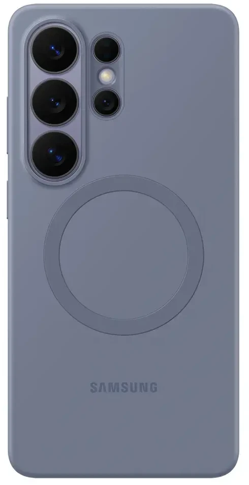 Dėklas Samsung Galaxy S26 Ultra Silicone Magnet Cover Mėlyna Violet
