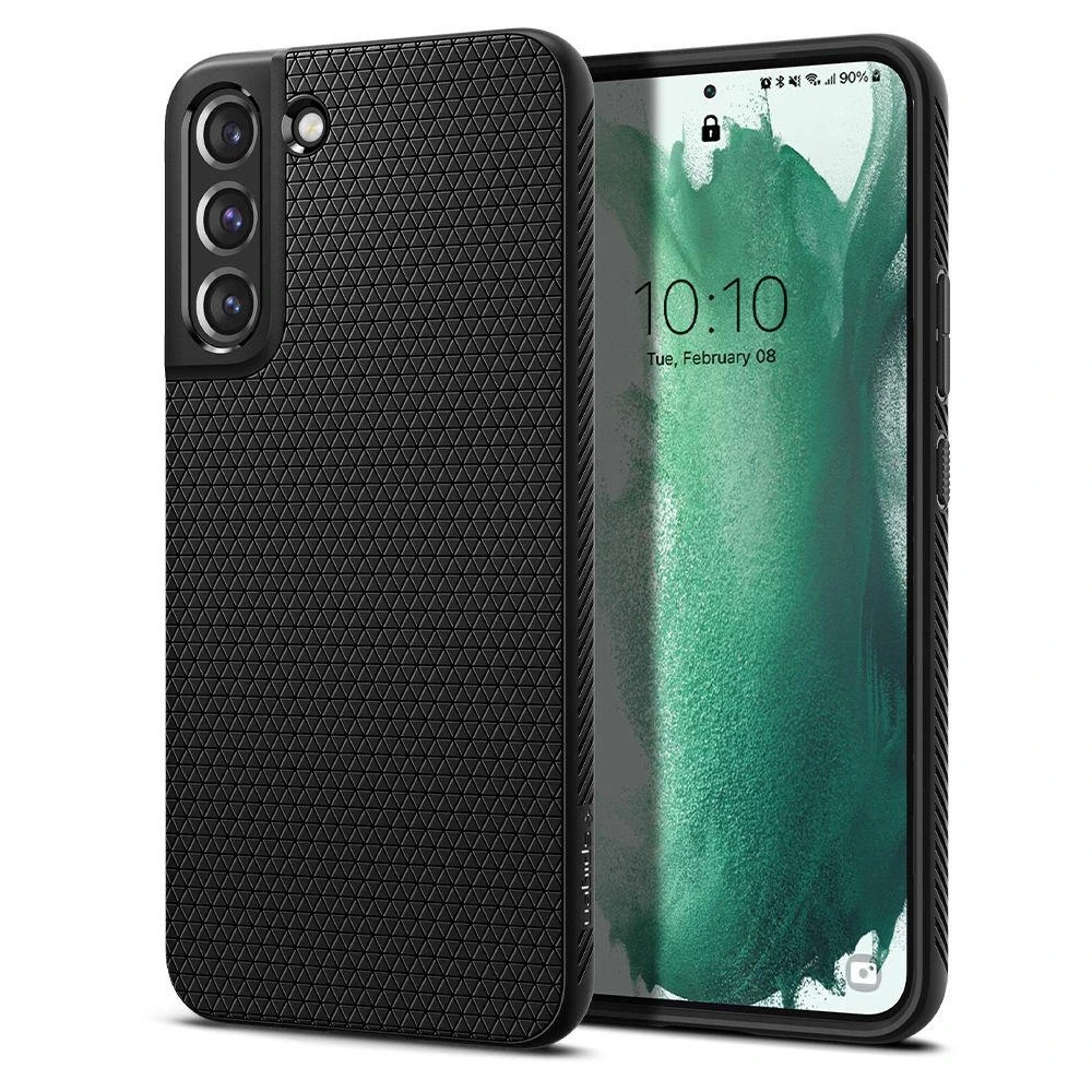 Spigen Liquid Air dėklas skirtas Samsung Galaxy S22 Plus, spalva - Matte Black