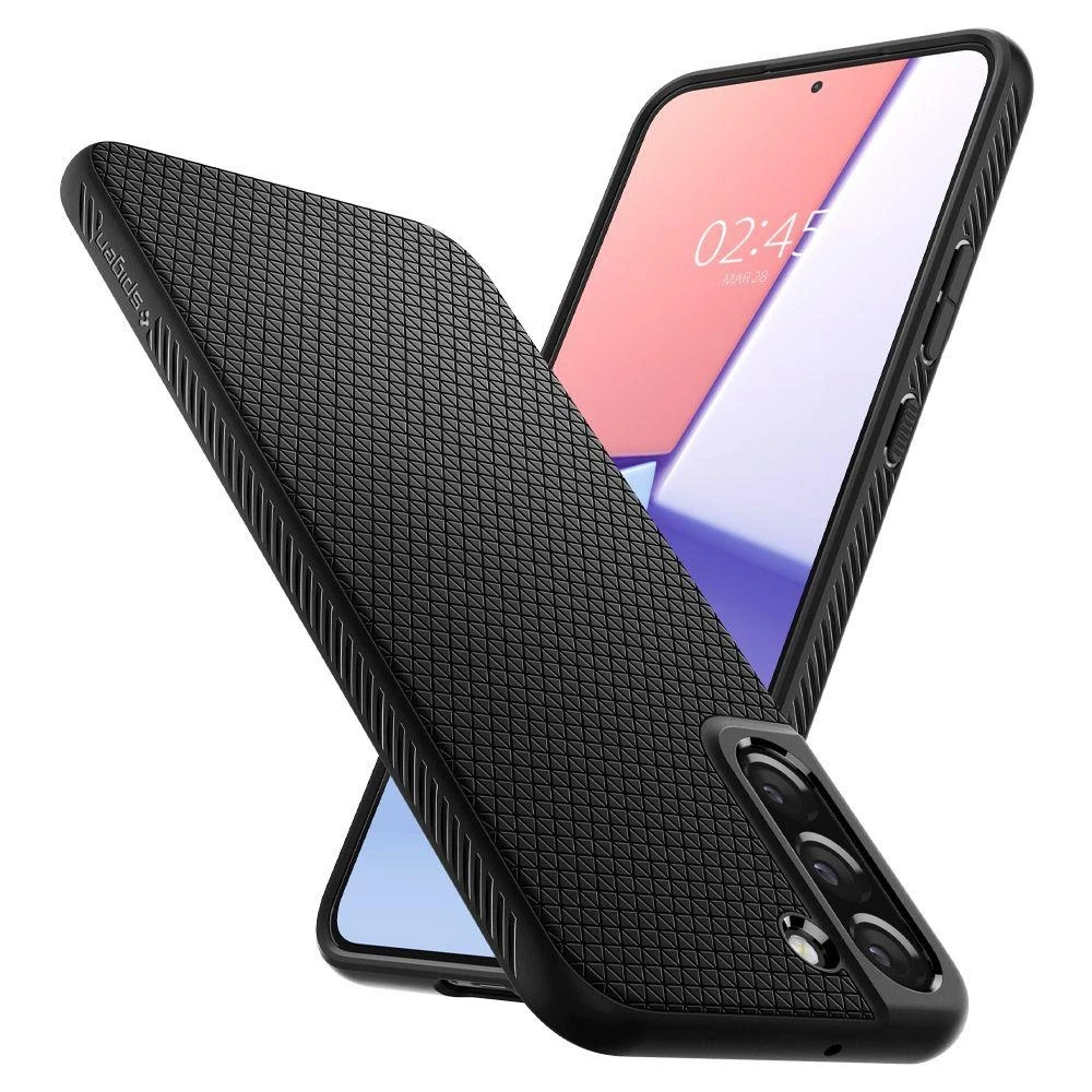 Spigen Liquid Air dėklas skirtas Samsung Galaxy S22 Plus, spalva - Matte Black