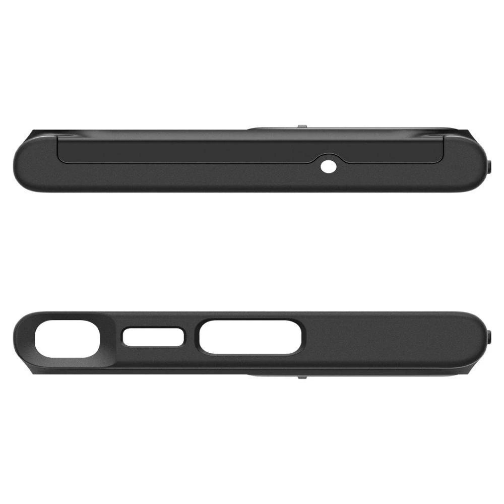 Spigen Optik Armor dėklas skirtas Samsung Galaxy S23 Ultra, spalva - Juoda
