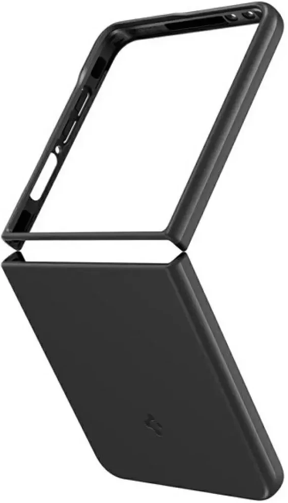 „Samsung Spigen Thin Fit“ dėklas „Galaxy Z Flip7“ juodas