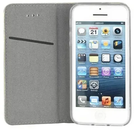 Dėklas Smart Magnet book MOTO Edge 50 Proczarny/juodas