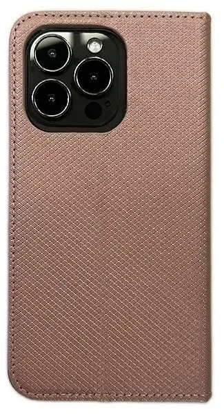 Dėklas Smart Magnet book Moto G85 5Gróżowo auksinė/rose auksinis