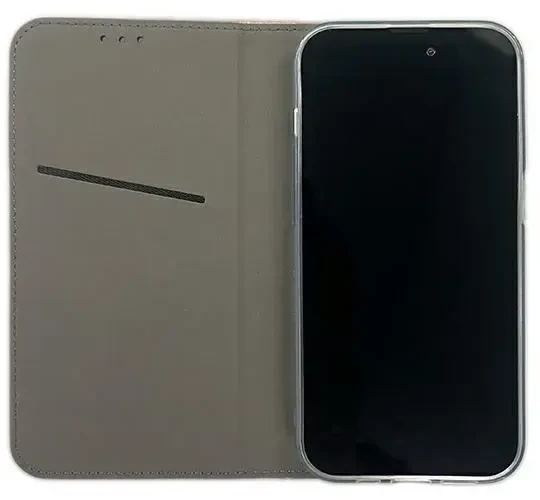 Dėklas Smart Magnet book Moto G85 5Gróżowo auksinė/rose auksinis