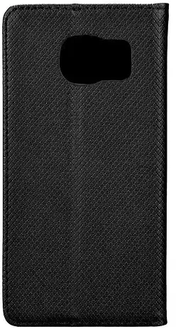 Dėklas Smart Magnet knygutės tipo Xiaomi Redmi 12 juodos spalvos