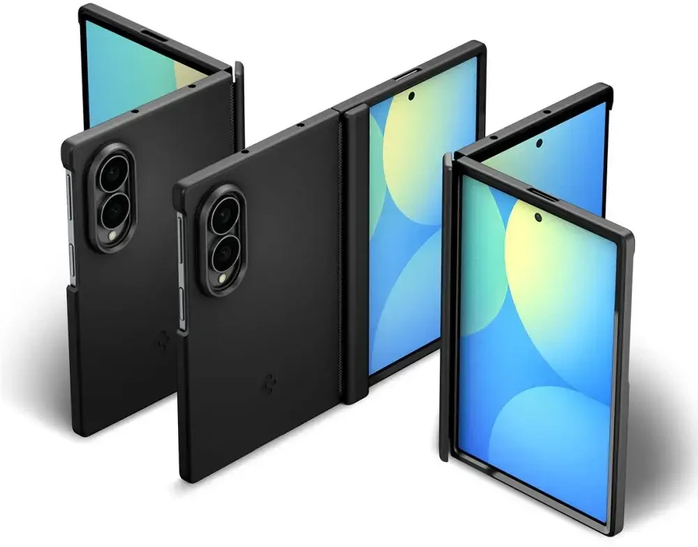 Dėklas SPIGEN AIR FIT PRO MAGSAFE GALAXY Z FOLD 8 Juodas