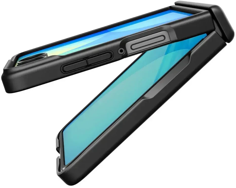 Dėklas Spigen Air Fit Pro Mag MagSafe skirtas Samsung Galaxy Z Flip8 juodos spalvos