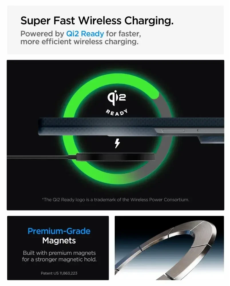 Dėklas Spigen AirSkin Aramid MagSafe Samsung Galaxy Z FOLD 8 ULTRA NAVY