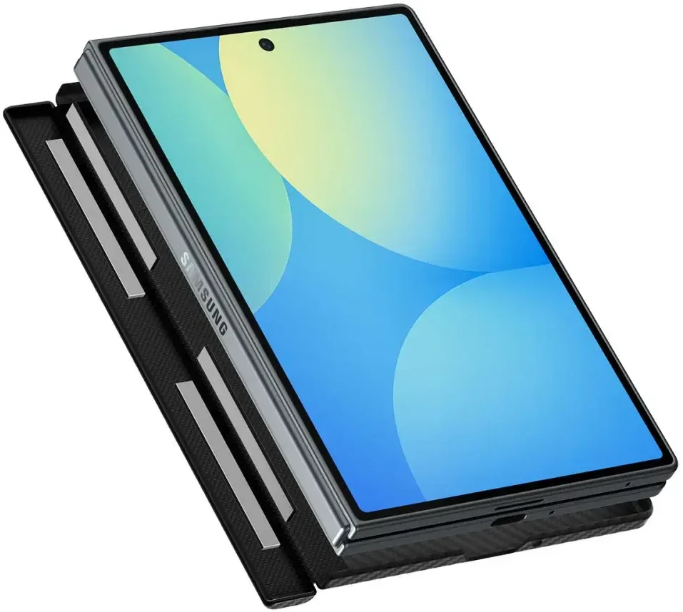 Dėklas SPIGEN AIRSKIN ARAMID MAGSAFE GALAXY Z FOLD 8 Juodas
