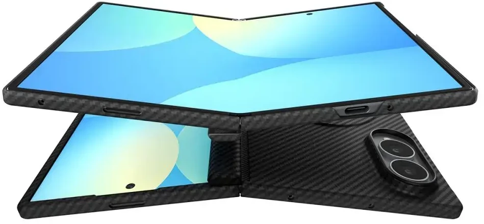 Dėklas SPIGEN AIRSKIN ARAMID MAGSAFE GALAXY Z FOLD 8 Juodas