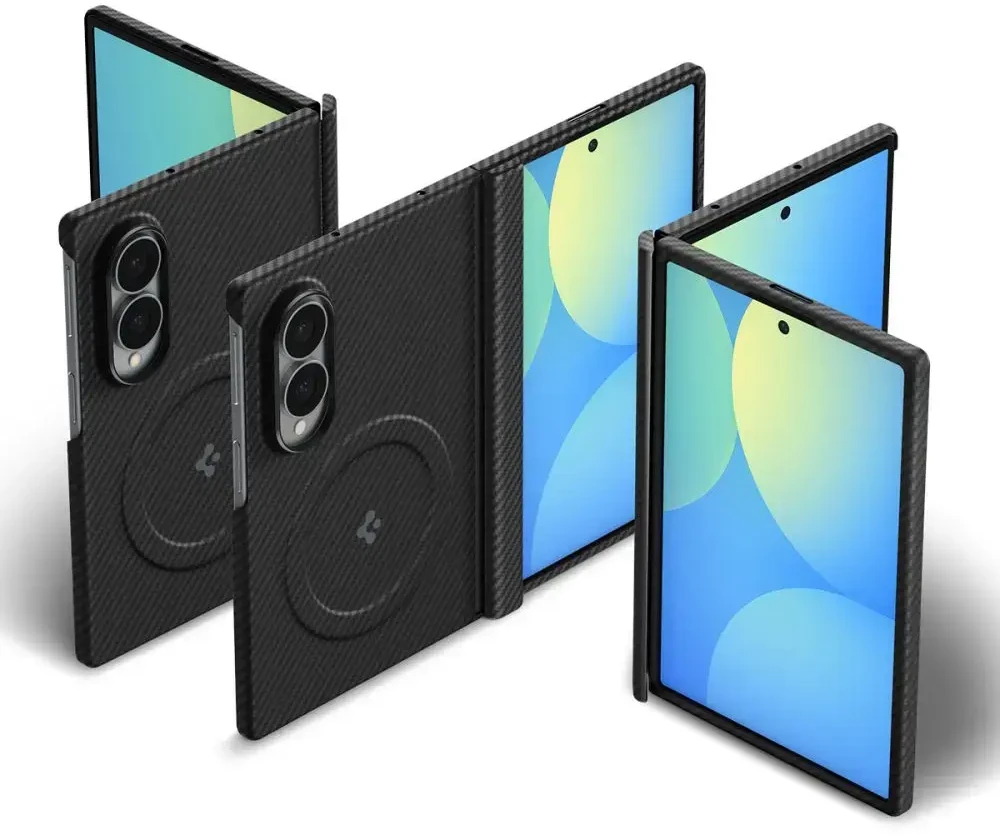 Dėklas SPIGEN AIRSKIN ARAMID MAGSAFE GALAXY Z FOLD 8 Juodas