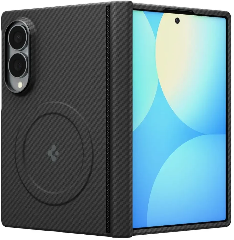 Dėklas SPIGEN AIRSKIN ARAMID MAGSAFE GALAXY Z FOLD 8 Juodas