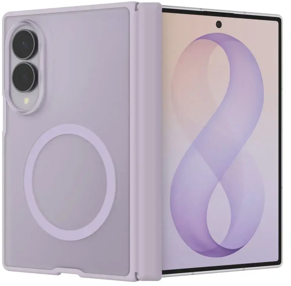 Dėklas SPIGEN AIRSKIN ZERO MAGSAFE GALAXY Z FOLD 8 ŠALNINĖS LEVANDOS