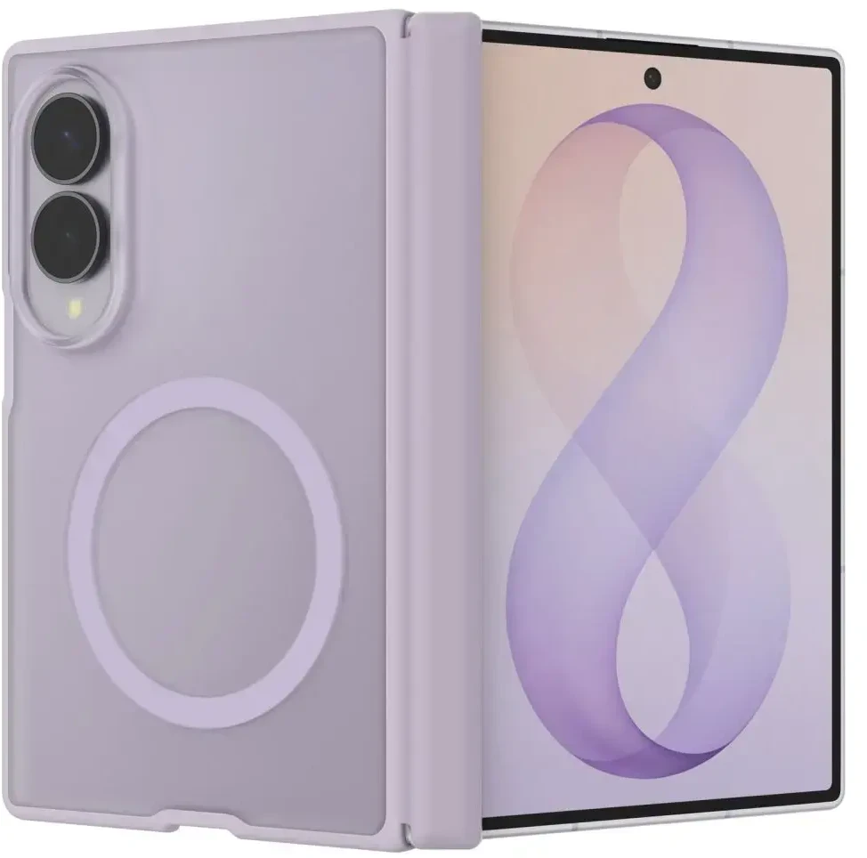 Dėklas SPIGEN AIRSKIN ZERO MAGSAFE GALAXY Z FOLD 8 ŠALNINĖS LEVANDOS