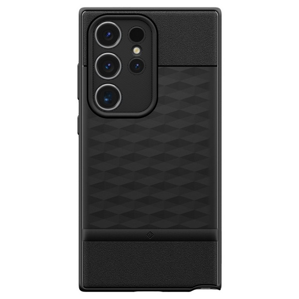 Spigen Samsung Galaxy S24 Ultra Caseology Parallax Matte dėklas telefonui juodos spalvos