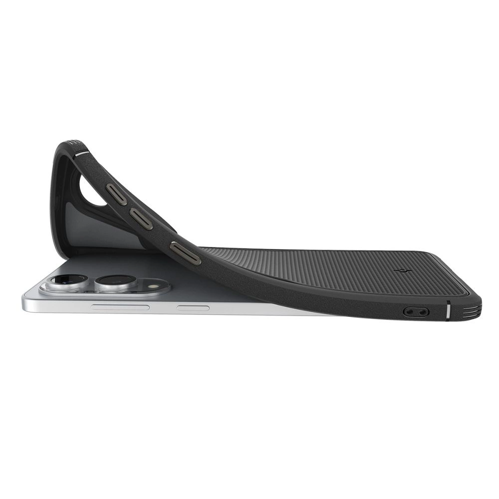 Spigen Core Armor Mag dėklas su MagSafe skirtas Samsung Galaxy S25 Edge – juodos spalvos