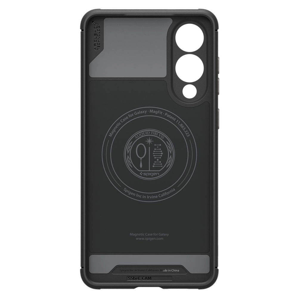 Spigen Core Armor Mag dėklas su MagSafe skirtas Samsung Galaxy S25 Edge – juodos spalvos