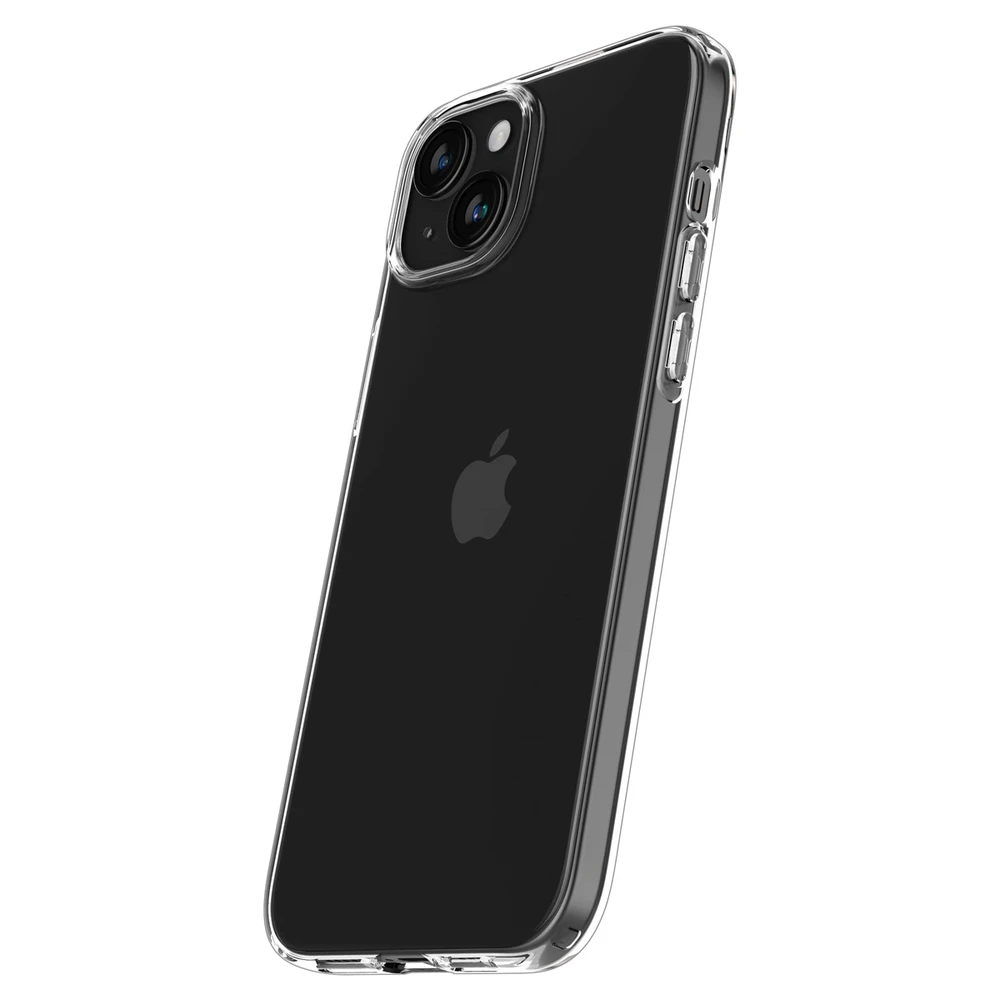 Dėklas „Spigen Crystal Flex“, krištolo skaidrumo – „Apple iPhone 15“