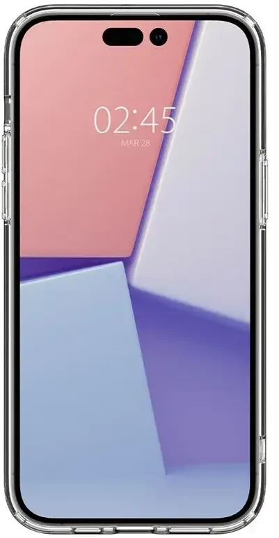 Dėklas „Spigen Crystal Hybrid“, krištolo skaidrumo – „iPhone 14 Pro Max“