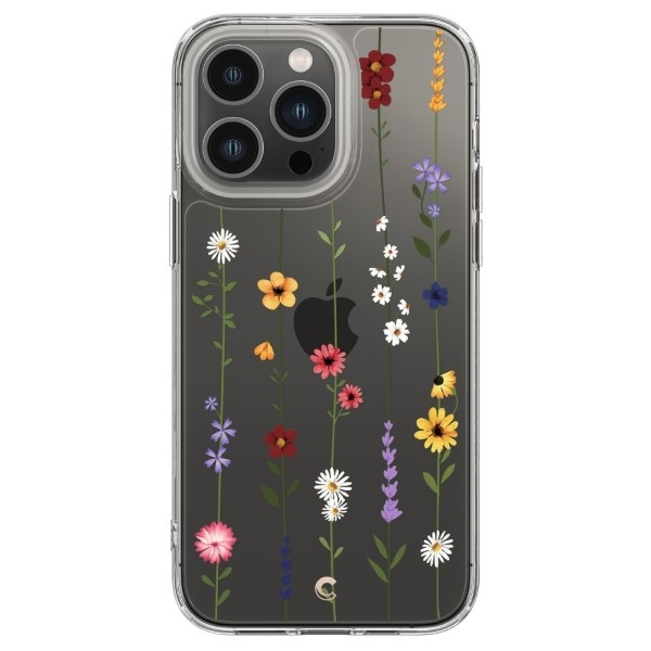 Dėklas Spigen Cyrill Cecile, gėlių sodas - iPhone 14 Pro
