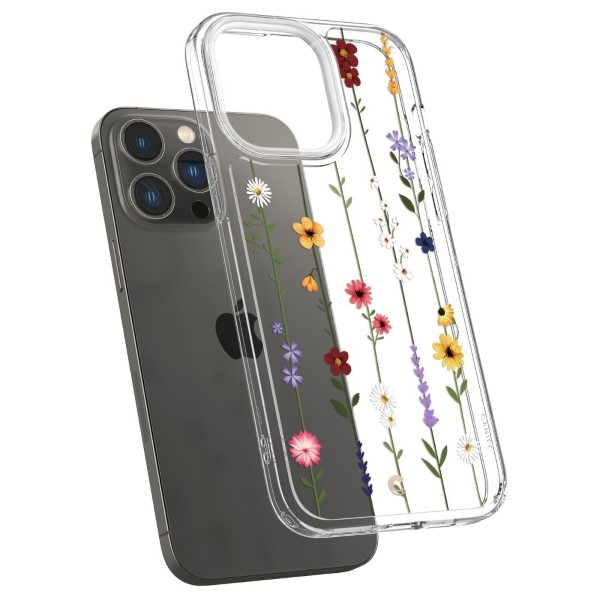 Dėklas Spigen Cyrill Cecile, gėlių sodas - iPhone 14 Pro