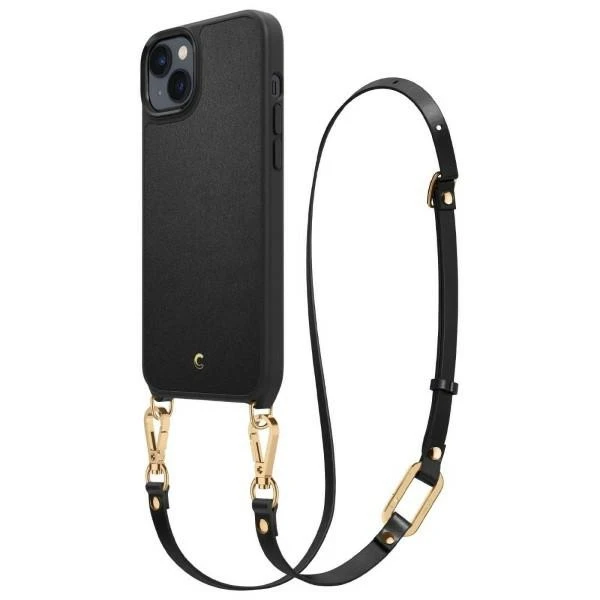 Dėklas Spigen Cyrill Classic Charm MagSafe, juodas - iPhone 14
