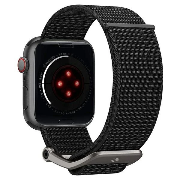 Išmaniojo laikrodžio Apple 4/5/6/7/SE dirželis, Juodos spalvos, 44/45mm