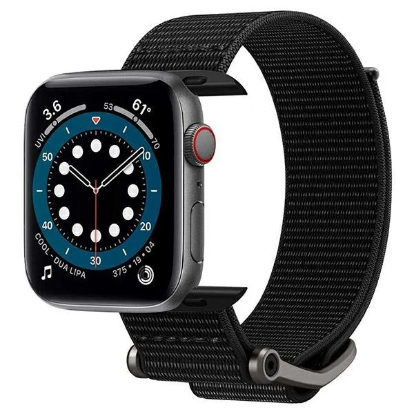 Išmaniojo laikrodžio Apple 4/5/6/7/SE dirželis, Juodos spalvos, 44/45mm