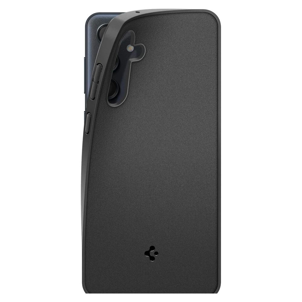 Spigen Essential SandBlast – dėklas skirtas Samsung Galaxy M55 5G Matte Juodas