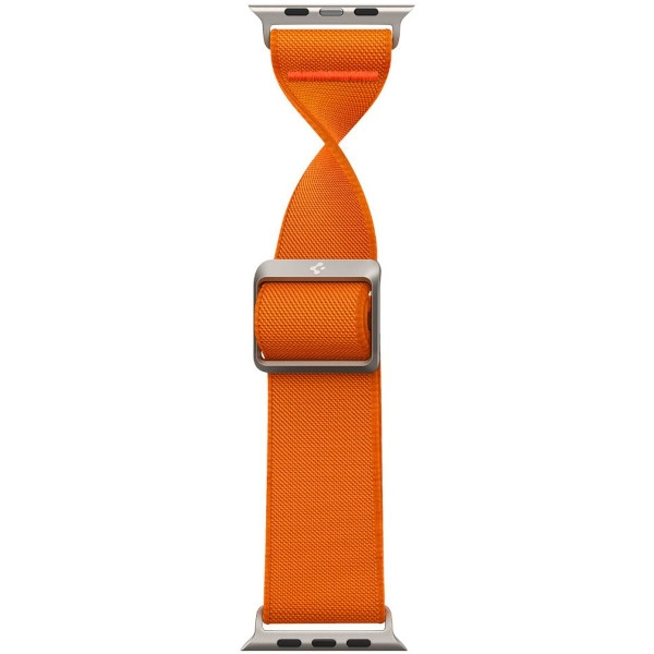 Dėklas Spigen Fit Lite Ultra Apple Watch 4 / 5 / 6 / 7 / 8 / SE / Ultra (42 / 44 / 45 / 49 mm) oranžinės spalvos