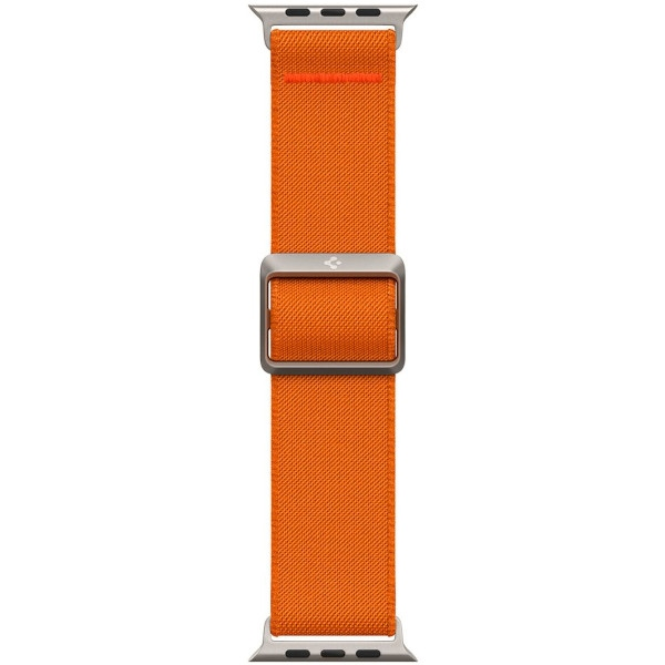 Dėklas Spigen Fit Lite Ultra Apple Watch 4 / 5 / 6 / 7 / 8 / SE / Ultra (42 / 44 / 45 / 49 mm) oranžinės spalvos