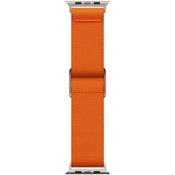 Dėklas Spigen Fit Lite Ultra Apple Watch 4 / 5 / 6 / 7 / 8 / SE / Ultra (42 / 44 / 45 / 49 mm) oranžinės spalvos