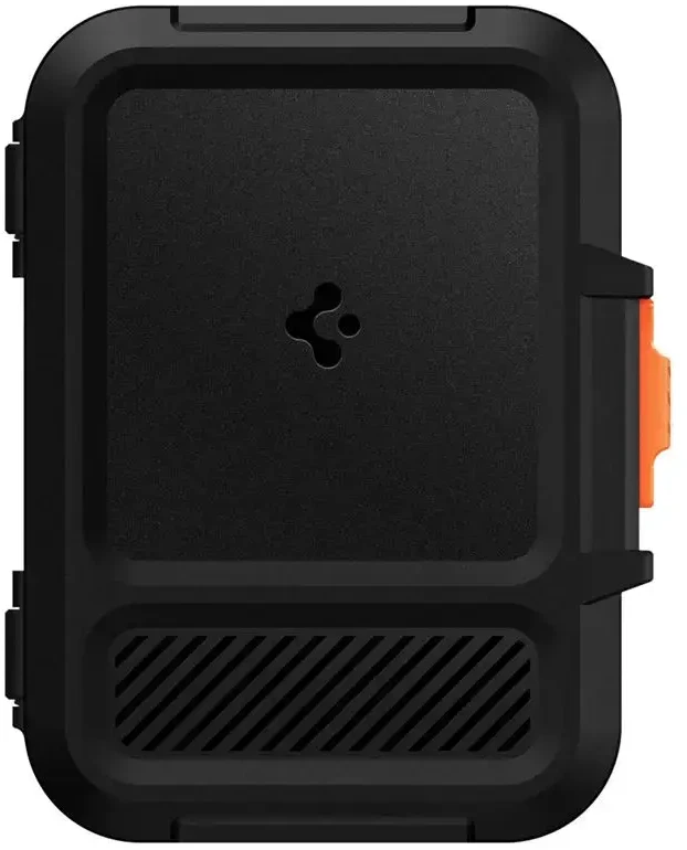 Dėklas Spigen iPhone Lock Fit piniginė su MagSafe, juoda