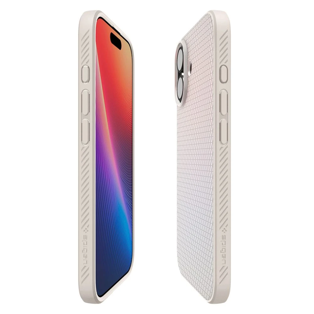 Spigen Liquid Air dėklas skirtas Apple iPhone 17 – titanium