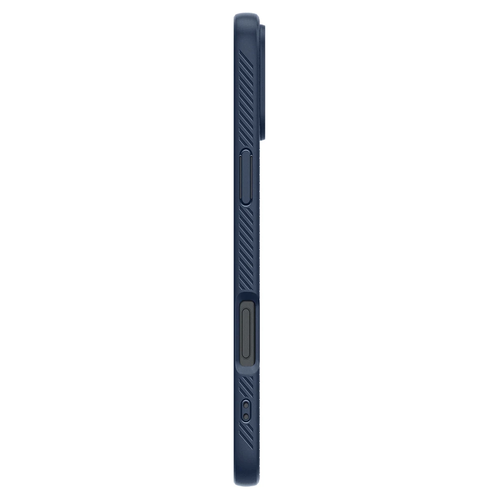 Dėklas Spigen Liquid Air, navy mėlynas - iPhone 16 Plus