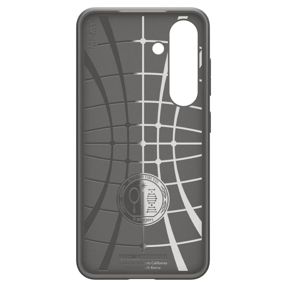 Spigen Liquid Air Samsung Galaxy S25 – dėklas telefonui pilkos spalvos