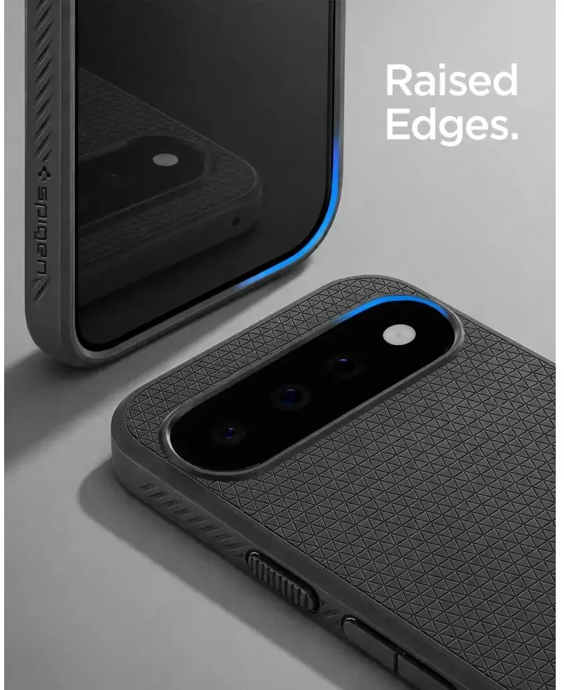 Dėklas SPIGEN LIQUID AIR GOOGLE PIXEL 11 MATTE Juodas