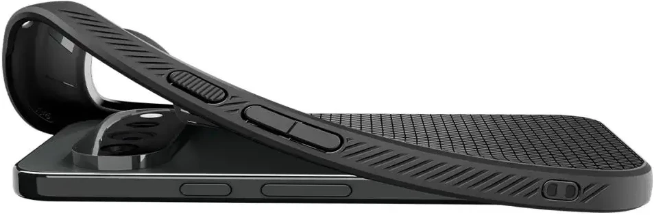 Dėklas SPIGEN LIQUID AIR GOOGLE PIXEL 11 PRO MATTE Juodas