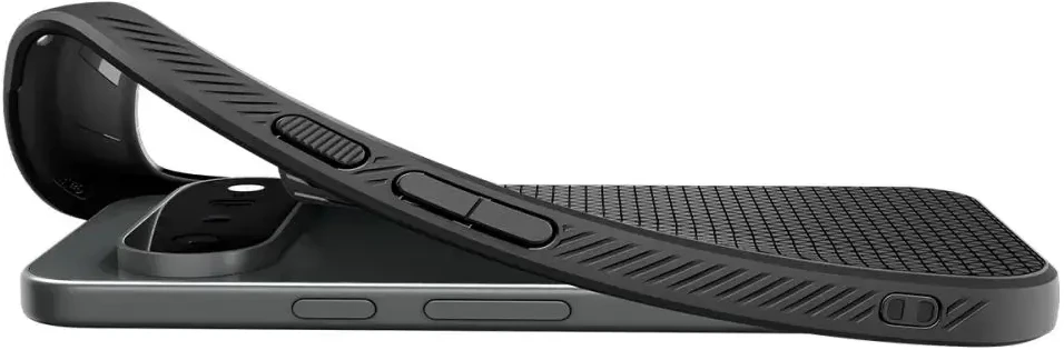 Dėklas SPIGEN LIQUID AIR GOOGLE PIXEL 11 MATTE Juodas