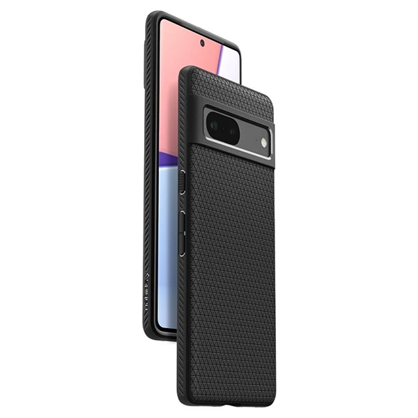 Spigen Liquid Air dėklas skirtas Google Pixel 7, spalva - Matte Black
