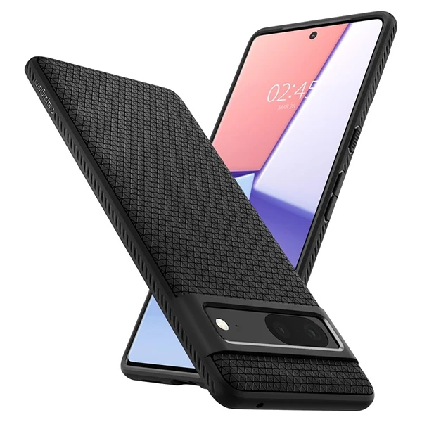 Spigen Liquid Air dėklas skirtas Google Pixel 7, spalva - Matte Black