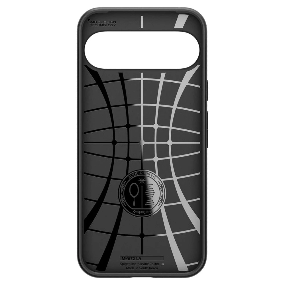 Spigen Liquid Air – dėklas skirtas Google Pixel 9 / 9 Pro Matte Juodas